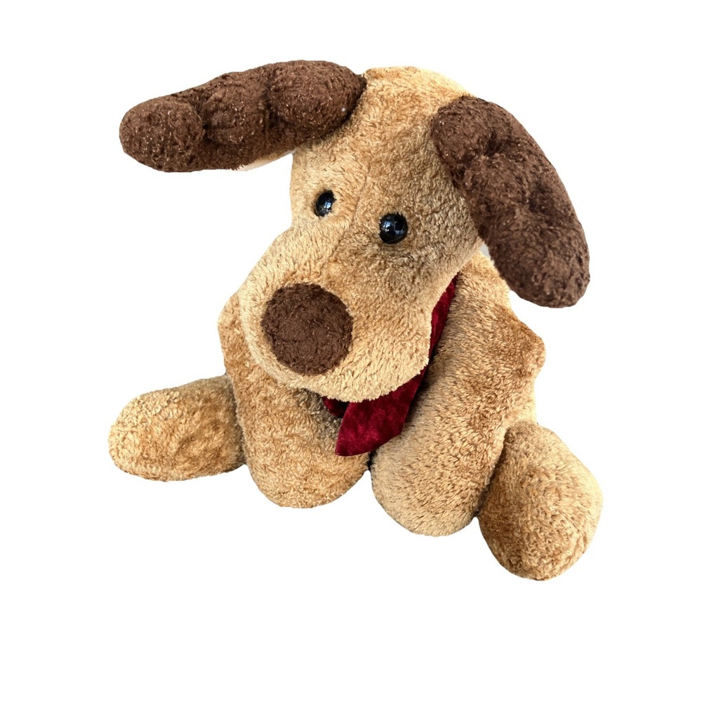 Friendzies Target Brands 2001 Stuffed‎ Plush Brown Reindeer Red Bow